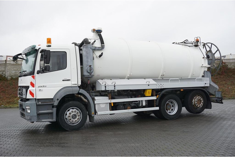 Mercedes-Benz AXOR / 2533 / 6 X 2 / E 5 / ASENIZACYJNY / OŚ SKRĘTNA - Vacuum truck: picture 3 Mercedes-Benz AXOR / 2533 / 6 X 2 / E 5 / ASENIZACYJNY / OŚ SKRĘTNA - Vacuum truck: picture 3