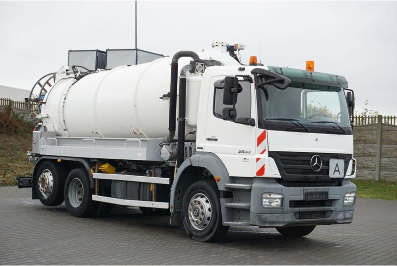 Mercedes-Benz AXOR / 2533 / 6 X 2 / E 5 / ASENIZACYJNY / OŚ SKRĘTNA - Vacuum truck: picture 2 Mercedes-Benz AXOR / 2533 / 6 X 2 / E 5 / ASENIZACYJNY / OŚ SKRĘTNA - Vacuum truck: picture 2
