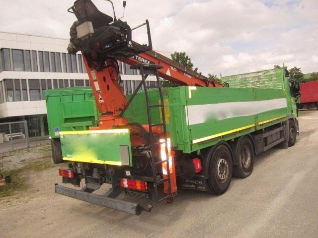 Dropside/ Flatbed truck, Crane truck Mercedes-Benz Actros 2541 mit Atlas -Kran: picture 6