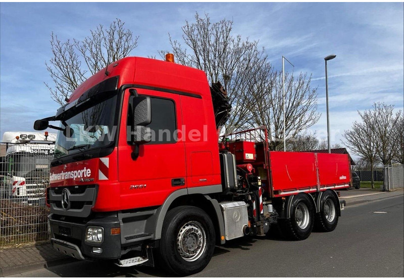 Mercedes-Benz Actros 2651 6x4 Crane Atlas190.2 - Dropside/ Flatbed truck, Crane truck: picture 2 Mercedes-Benz Actros 2651 6x4 Crane Atlas190.2 - Dropside/ Flatbed truck, Crane truck: picture 2