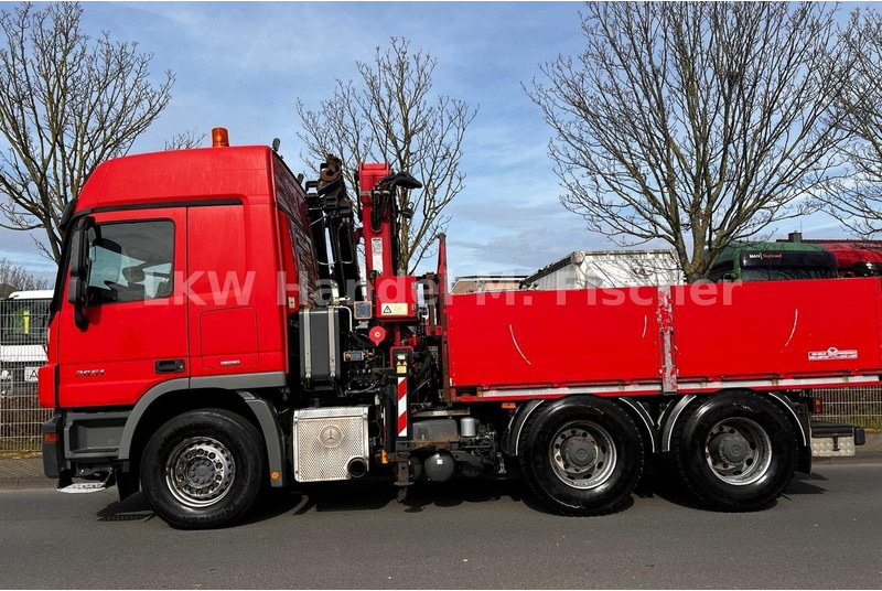 Mercedes-Benz Actros 2651 6x4 Flatbed + Crane Atlas 190.2 - Dropside/ Flatbed truck, Crane truck: picture 5 Mercedes-Benz Actros 2651 6x4 Flatbed + Crane Atlas 190.2 - Dropside/ Flatbed truck, Crane truck: picture 5