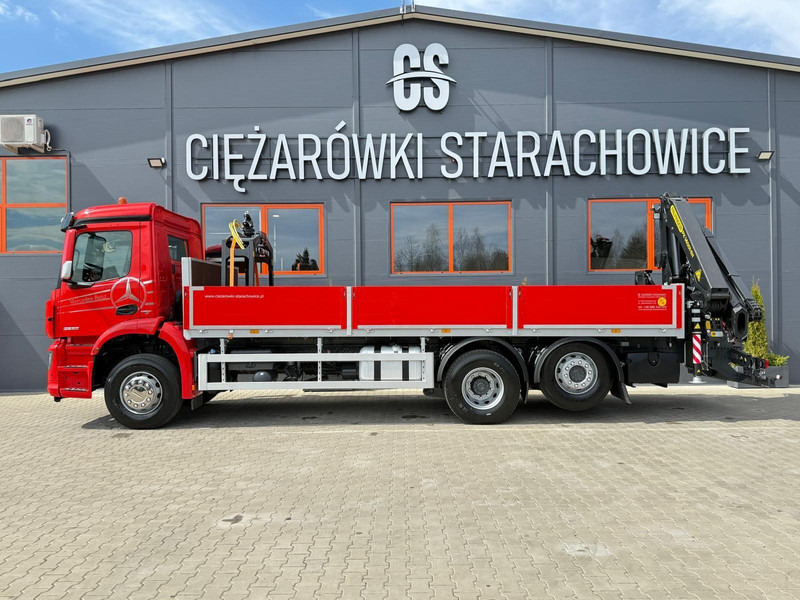 Mercedes-Benz Arocs Actros 2532 / E6 / 6x2 / skrzynia + żuraw Palfinger / budo - Dropside/ Flatbed truck, Crane truck: picture 3 Mercedes-Benz Arocs Actros 2532 / E6 / 6x2 / skrzynia + żuraw Palfinger / budo - Dropside/ Flatbed truck, Crane truck: picture 3