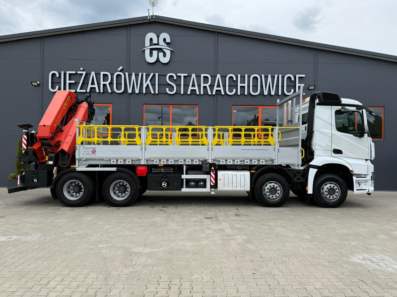 Mercedes-Benz Arocs Actros 3236 // E6 // 8x4 // Palfinger PK4800 - Dropside/ Flatbed truck, Crane truck: picture 5 Mercedes-Benz Arocs Actros 3236 // E6 // 8x4 // Palfinger PK4800 - Dropside/ Flatbed truck, Crane truck: picture 5