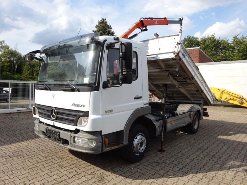 Mercedes-Benz Atego 818 3 way Meiller tipper + crane Terex 36.2 - Tipper van: picture 3 Mercedes-Benz Atego 818 3 way Meiller tipper + crane Terex 36.2 - Tipper van: picture 3
