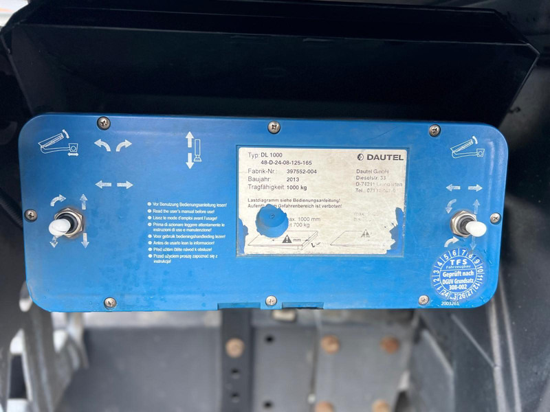 Box truck Mercedes-Benz Atego 818 BOX CONTAINER + LIFT 1.HAND (DE): picture 6