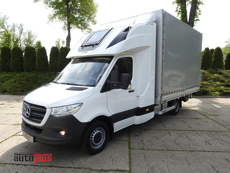 Mercedes-Benz SPRINTER 316 PLANDEKA 10 PALET WEBASTO KLIMATYZACJA TEMPOMAT 16 - Box truck: picture 1 Mercedes-Benz SPRINTER 316 PLANDEKA 10 PALET WEBASTO KLIMATYZACJA TEMPOMAT 16 - Box truck: picture 1