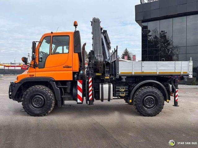 Mercedes-Benz UNIMOG U300 4x4 HIAB 122 D-3 CRANE - Tipper, Crane truck: picture 5 Mercedes-Benz UNIMOG U300 4x4 HIAB 122 D-3 CRANE - Tipper, Crane truck: picture 5
