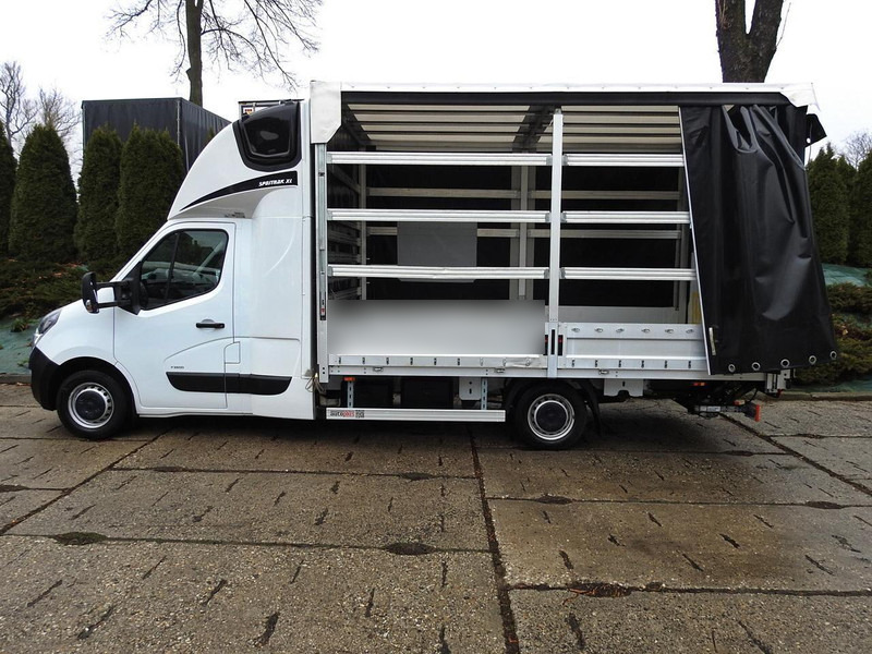 Opel Movano Curtain side + tail lift - Curtain side van: picture 4 Opel Movano Curtain side + tail lift - Curtain side van: picture 4