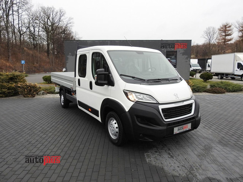 Peugeot BOXER SKRZYNIA PODWÓJNA KABINA DOKA 7 MIEJSC TEMPOMAT KLIMATYZAC - Open body delivery van, Crew cab van: picture 1 Peugeot BOXER SKRZYNIA PODWÓJNA KABINA DOKA 7 MIEJSC TEMPOMAT KLIMATYZAC - Open body delivery van, Crew cab van: picture 1