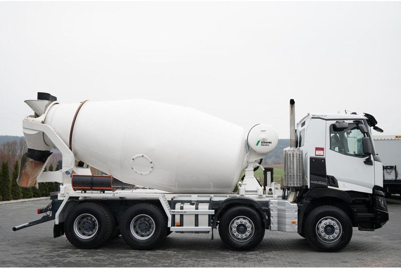 Renault C 380 / 8X4 / BETONOMIESZARKA / GRUSZKA / SCHWING STETTER 9 M3 - Concrete mixer truck: picture 5 Renault C 380 / 8X4 / BETONOMIESZARKA / GRUSZKA / SCHWING STETTER 9 M3 - Concrete mixer truck: picture 5