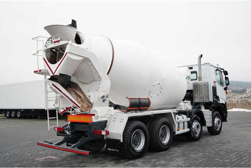 Renault C 380 / 8X4 / BETONOMIESZARKA / GRUSZKA / SCHWING STETTER 9 M3 - Concrete mixer truck: picture 4 Renault C 380 / 8X4 / BETONOMIESZARKA / GRUSZKA / SCHWING STETTER 9 M3 - Concrete mixer truck: picture 4