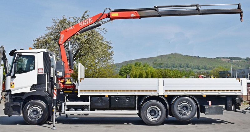 Renault C 380 - Dropside/ Flatbed truck, Crane truck: picture 5 Renault C 380 - Dropside/ Flatbed truck, Crane truck: picture 5