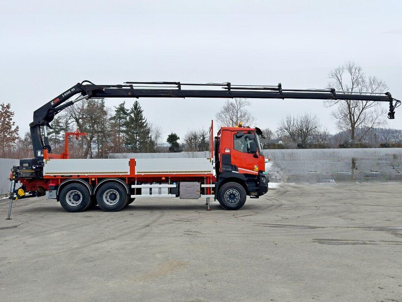 Renault C 430 *HIAB X - HIPRO 188 ES - 5 + FUNK* 6x4 - Dropside/ Flatbed truck, Crane truck: picture 5 Renault C 430 *HIAB X - HIPRO 188 ES - 5 + FUNK* 6x4 - Dropside/ Flatbed truck, Crane truck: picture 5