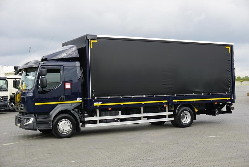 Renault D 16 / 280 / ACC / E 6 / BURTOFIRANKA + WINDA / ŁAD. 8 580 KG / - Curtain side truck: picture 3 Renault D 16 / 280 / ACC / E 6 / BURTOFIRANKA + WINDA / ŁAD. 8 580 KG / - Curtain side truck: picture 3