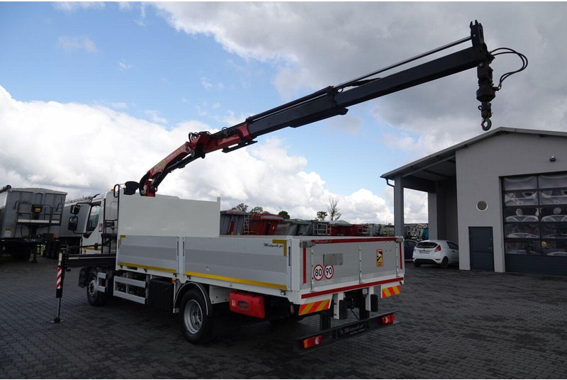 Renault D 210/  4X2 / SKRZYNIOWY 5 M + HDS PALFINGER PK 8.501 SLD A / UD - Dropside/ Flatbed truck, Crane truck: picture 4 Renault D 210/  4X2 / SKRZYNIOWY 5 M + HDS PALFINGER PK 8.501 SLD A / UD - Dropside/ Flatbed truck, Crane truck: picture 4