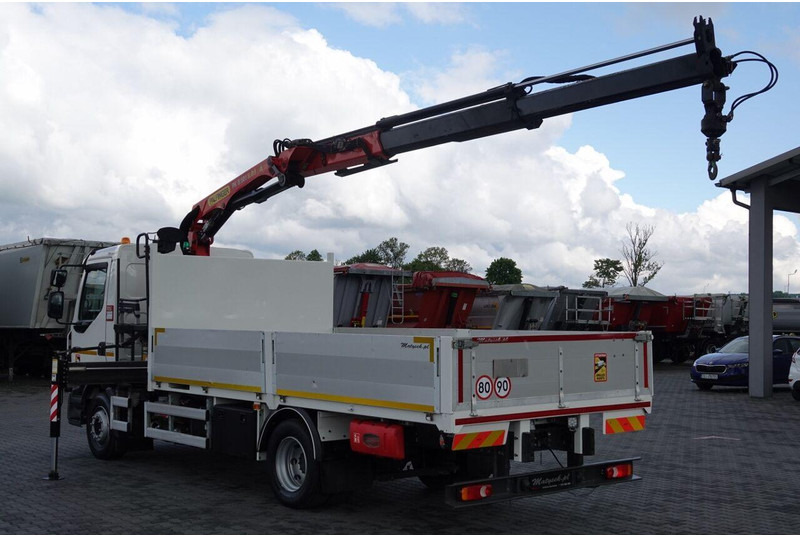 Renault D 210/  4X2 / SKRZYNIOWY 5 M + HDS PALFINGER PK 8.501 SLD A / UD - Dropside/ Flatbed truck, Crane truck: picture 5 Renault D 210/  4X2 / SKRZYNIOWY 5 M + HDS PALFINGER PK 8.501 SLD A / UD - Dropside/ Flatbed truck, Crane truck: picture 5