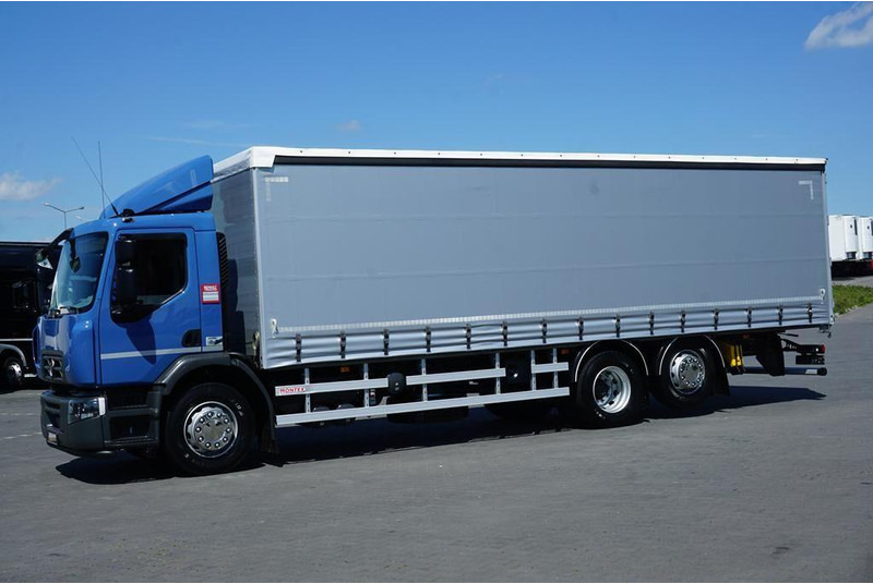 Renault D 320 / EURO 6 / FIRANKA / 21 PALET / ŁAD. 16 390 KG - Curtain side truck: picture 3 Renault D 320 / EURO 6 / FIRANKA / 21 PALET / ŁAD. 16 390 KG - Curtain side truck: picture 3