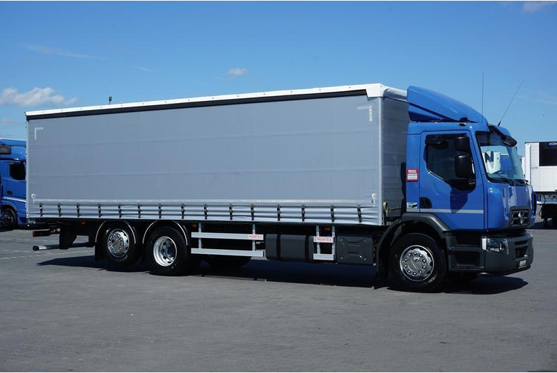 Renault D 320 / EURO 6 / FIRANKA / 21 PALET / ŁAD. 16 390 KG - Curtain side truck: picture 4 Renault D 320 / EURO 6 / FIRANKA / 21 PALET / ŁAD. 16 390 KG - Curtain side truck: picture 4