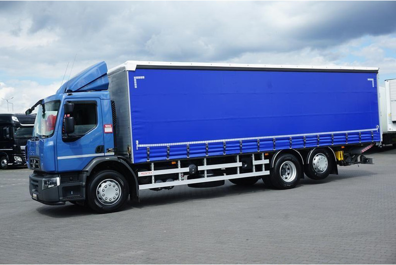 Renault D 320 / EURO 6 / FIRANKA + WINDA / 21 PALET / ŁAD. 16 530 KG - Curtain side truck: picture 3 Renault D 320 / EURO 6 / FIRANKA + WINDA / 21 PALET / ŁAD. 16 530 KG - Curtain side truck: picture 3