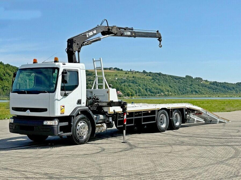 Renault KERAX 320 DCI* ABSCHLEPPWAGEN 7,35m + HIAB 140A - Tow truck: picture 3 Renault KERAX 320 DCI* ABSCHLEPPWAGEN 7,35m + HIAB 140A - Tow truck: picture 3