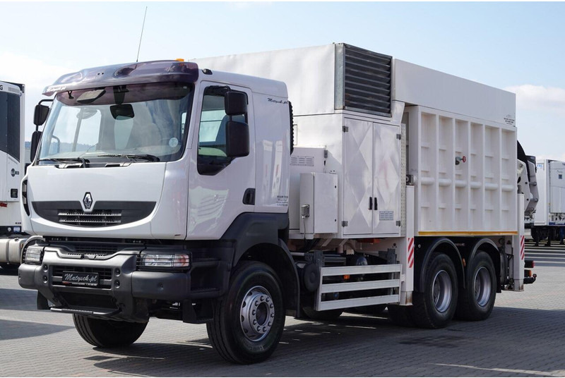 Renault KERAX 450 / 6x4 / MTS SAUGBAGGER 3A11T /ASENIZACYJNY / ŁADOWARKA - Vacuum truck: picture 2 Renault KERAX 450 / 6x4 / MTS SAUGBAGGER 3A11T /ASENIZACYJNY / ŁADOWARKA - Vacuum truck: picture 2