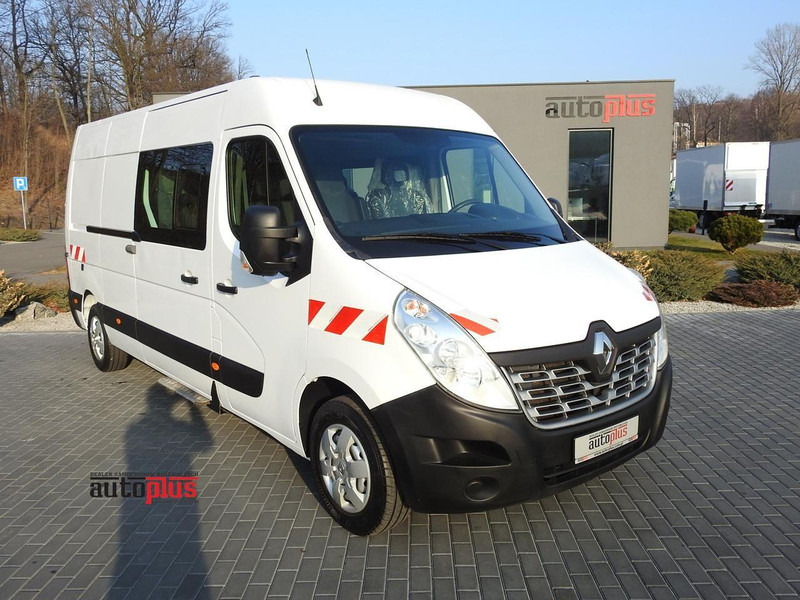 Renault MASTER FURGON BRYGADÓWKA 7 MIEJSC TEMPOMAT KLIMATYZACJA 130KM - Minibus, People carrier: picture 1 Renault MASTER FURGON BRYGADÓWKA 7 MIEJSC TEMPOMAT KLIMATYZACJA 130KM - Minibus, People carrier: picture 1