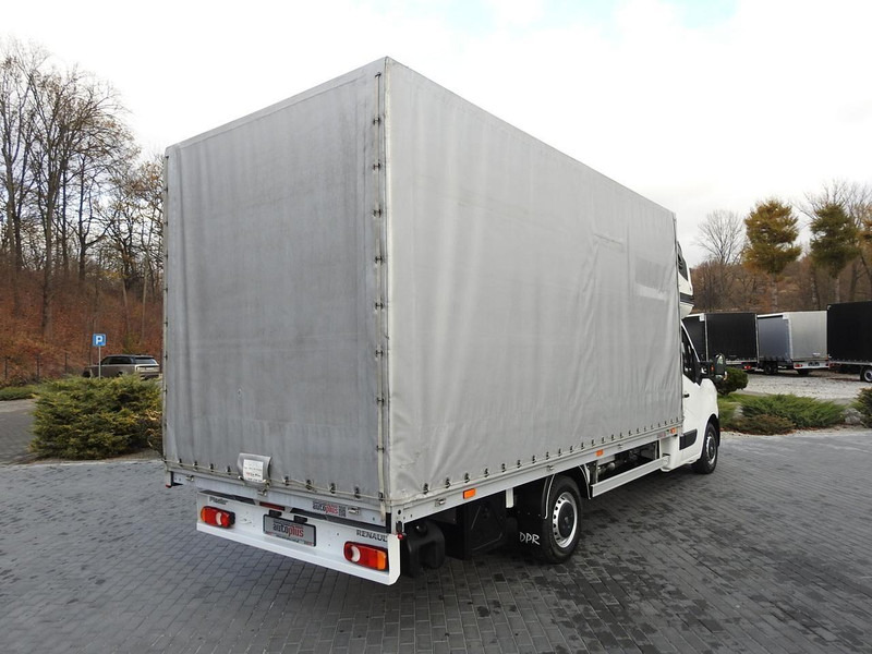 Renault MASTER PLANDEKA 10 PALET WEBASTO TEMPOMAT KLIMATYZACJA LEDY PNEU - Box truck: picture 3 Renault MASTER PLANDEKA 10 PALET WEBASTO TEMPOMAT KLIMATYZACJA LEDY PNEU - Box truck: picture 3