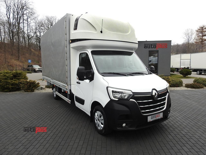Renault MASTER PLANDEKA 10 PALET WEBASTO TEMPOMAT LEDY PNEUMATYKA KLIMA - Curtain side van: picture 1 Renault MASTER PLANDEKA 10 PALET WEBASTO TEMPOMAT LEDY PNEUMATYKA KLIMA - Curtain side van: picture 1