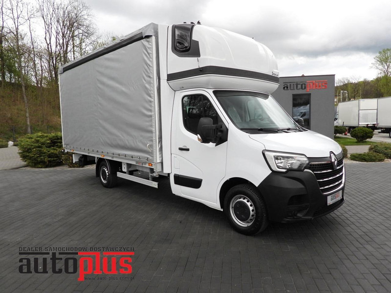 Renault MASTER PLANDEKA 10 PALET WEBASTO TEMPOMAT LEDY PNEUMATYKA KLIMA - Curtain side van: picture 1 Renault MASTER PLANDEKA 10 PALET WEBASTO TEMPOMAT LEDY PNEUMATYKA KLIMA - Curtain side van: picture 1