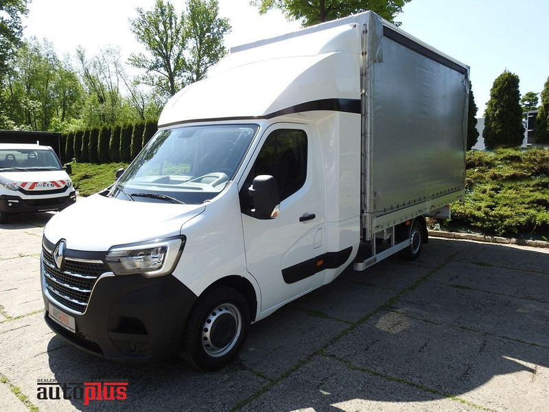 Renault MASTER PLANDEKA 8 PALET WEBASTO KLIMATYZACJA TEMPOMAT LEDY PNEUM - Box truck: picture 1 Renault MASTER PLANDEKA 8 PALET WEBASTO KLIMATYZACJA TEMPOMAT LEDY PNEUM - Box truck: picture 1