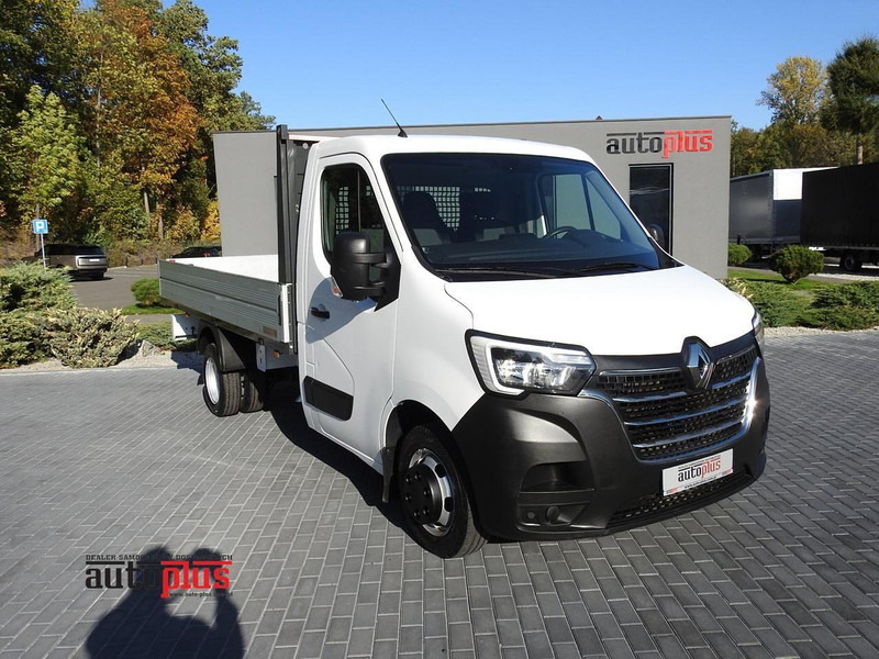 Renault MASTER SKRZYNIA TEMPOMAT KLIMATYZACJA LEDY BLIŹNIACZE KOŁA 130K - Open body delivery van: picture 1 Renault MASTER SKRZYNIA TEMPOMAT KLIMATYZACJA LEDY BLIŹNIACZE KOŁA 130K - Open body delivery van: picture 1