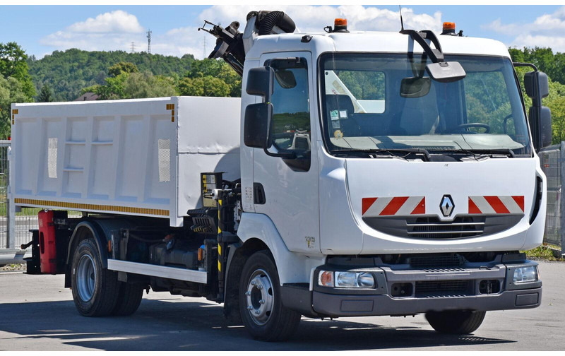 Renault MIDLUM 220 DXI - Tipper, Crane truck: picture 3 Renault MIDLUM 220 DXI - Tipper, Crane truck: picture 3