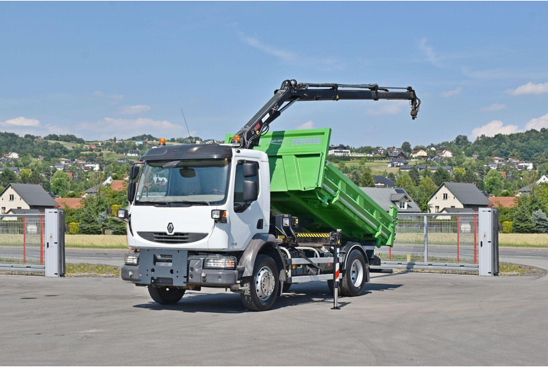 Renault MIDLUM 220 DXI - Tipper, Crane truck: picture 2 Renault MIDLUM 220 DXI - Tipper, Crane truck: picture 2