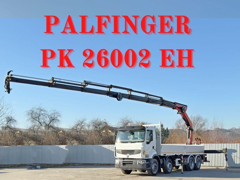 Renault Premium 430 DXI * PRITSCHE 7,40m *PK 26002 EH - Dropside/ Flatbed truck, Crane truck: picture 1 Renault Premium 430 DXI * PRITSCHE 7,40m *PK 26002 EH - Dropside/ Flatbed truck, Crane truck: picture 1