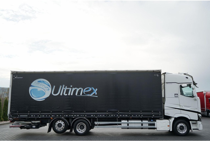 Renault T 440 / 6X2 / SOLÓWKA / FIRANKA 9.5 M / I-PARK COOL / WINDA / AL - Curtain side truck: picture 5 Renault T 440 / 6X2 / SOLÓWKA / FIRANKA 9.5 M / I-PARK COOL / WINDA / AL - Curtain side truck: picture 5