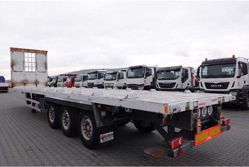 Samro NACZEPA PLATFORMA / MOCNA PODŁOGA / OSIE SAF - Dropside/ Flatbed semi-trailer: picture 4 Samro NACZEPA PLATFORMA / MOCNA PODŁOGA / OSIE SAF - Dropside/ Flatbed semi-trailer: picture 4