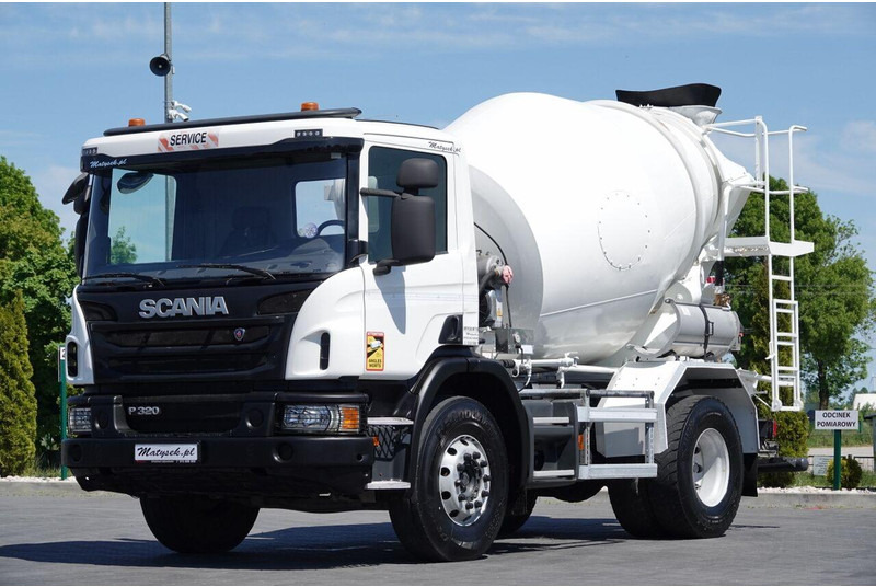 Scania P 320 / BETONOMIESZARKA / GRUSZKA / 6 m3 / EURO 6 - Concrete mixer truck: picture 1 Scania P 320 / BETONOMIESZARKA / GRUSZKA / 6 m3 / EURO 6 - Concrete mixer truck: picture 1