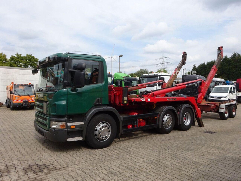 Skip loader truck Scania P310 - Skip loader truck: picture 8