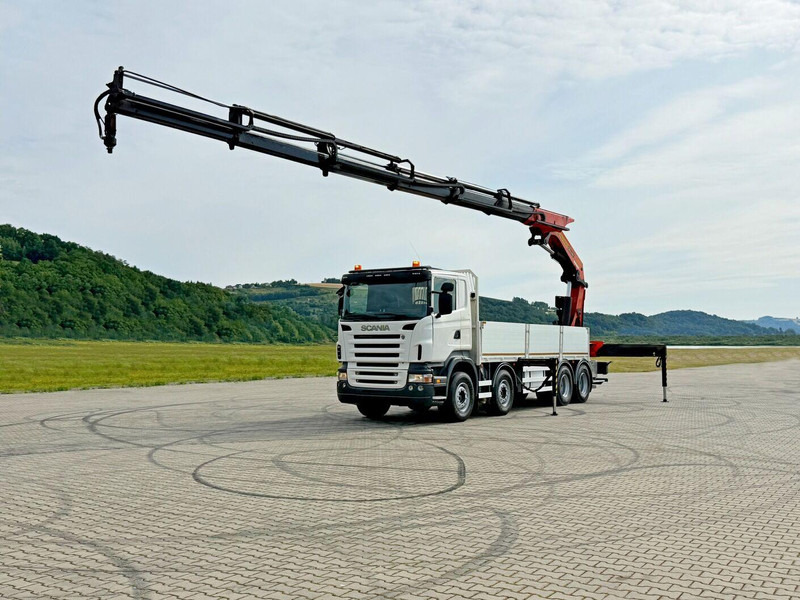 Scania R 420 PRITSCHE 6,47 m * PK 44002/FUNK * 8x4 /TOP - Dropside/ Flatbed truck, Crane truck: picture 2 Scania R 420 PRITSCHE 6,47 m * PK 44002/FUNK * 8x4 /TOP - Dropside/ Flatbed truck, Crane truck: picture 2