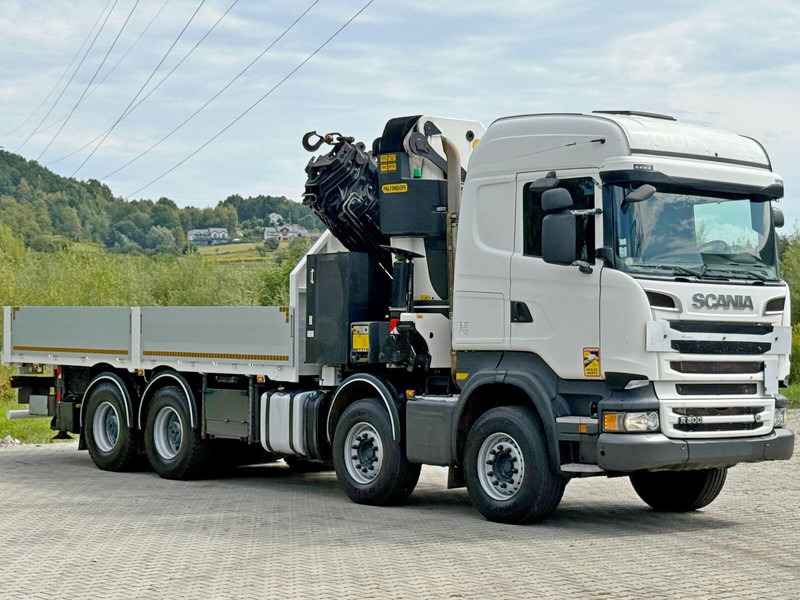 Scania R 500 * PK 88002 - EH G + FUNK * 8x4 *TOPZUSTAND - Dropside/ Flatbed truck, Crane truck: picture 3 Scania R 500 * PK 88002 - EH G + FUNK * 8x4 *TOPZUSTAND - Dropside/ Flatbed truck, Crane truck: picture 3