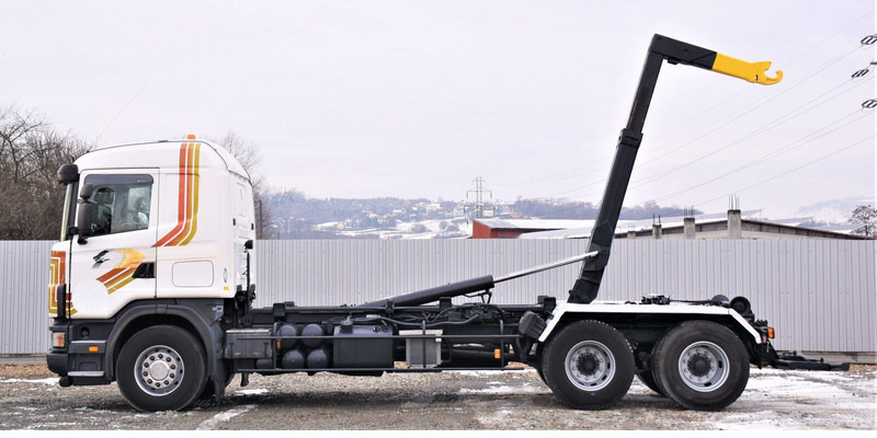 Scania R124 470 Abrollkipper * 6x2 * Motor Problem - Hook lift truck: picture 5 Scania R124 470 Abrollkipper * 6x2 * Motor Problem - Hook lift truck: picture 5