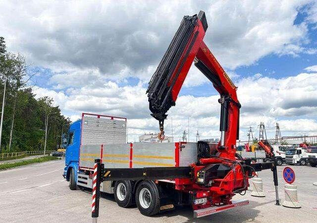 Scania R730 - Dropside/ Flatbed truck, Crane truck: picture 3 Scania R730 - Dropside/ Flatbed truck, Crane truck: picture 3