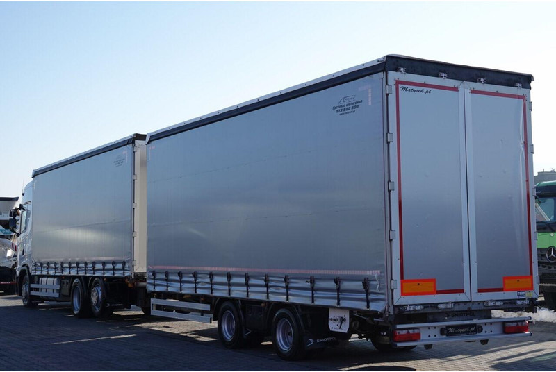 Scania S 450 / ZESTAW TANDEM / 120 M3 / I-PARK COOL / PO KONTRAKCIE S - Curtain side truck: picture 4 Scania S 450 / ZESTAW TANDEM / 120 M3 / I-PARK COOL / PO KONTRAKCIE S - Curtain side truck: picture 4