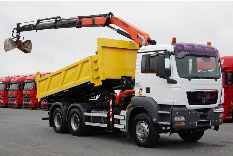 Scania TGS 33.360 / 6x4 / WYWROTKA + HDS PALFINGER PK 15 500 wysów 10m - Tipper, Crane truck: picture 5 Scania TGS 33.360 / 6x4 / WYWROTKA + HDS PALFINGER PK 15 500 wysów 10m - Tipper, Crane truck: picture 5
