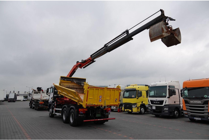 Scania TGS 33.360 / 6x4 / WYWROTKA + HDS PALFINGER PK 15 500 wysów 10m - Tipper, Crane truck: picture 2 Scania TGS 33.360 / 6x4 / WYWROTKA + HDS PALFINGER PK 15 500 wysów 10m - Tipper, Crane truck: picture 2