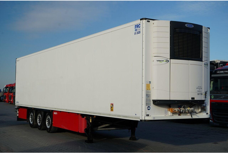 Schmitz Cargobull CHŁODNIA / CARRIER VECTOR 1550 / OŚ PODNOSZONA / DOPPELSTOCK / K - Refrigerated semi-trailer: picture 1 Schmitz Cargobull CHŁODNIA / CARRIER VECTOR 1550 / OŚ PODNOSZONA / DOPPELSTOCK / K - Refrigerated semi-trailer: picture 1