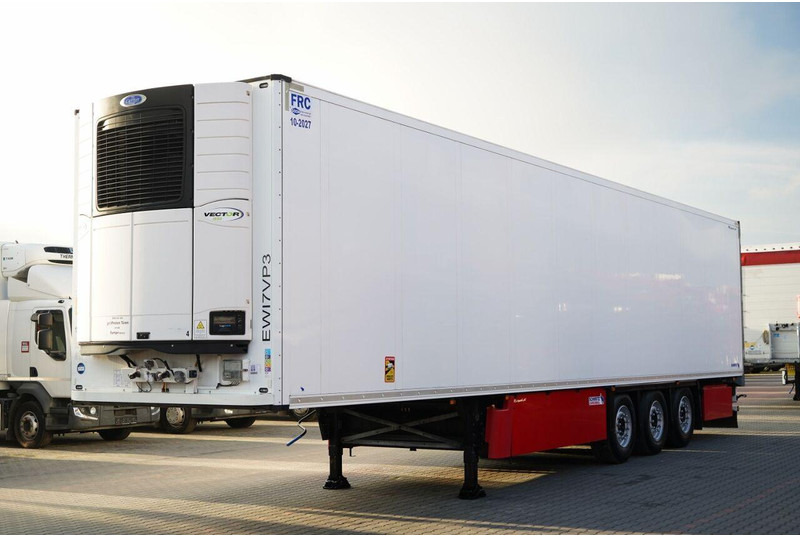 Schmitz Cargobull CHŁODNIA / CARRIER VECTOR 1550 / OŚ PODNOSZONA / DOPPELSTOCK / K - Refrigerated semi-trailer: picture 1 Schmitz Cargobull CHŁODNIA / CARRIER VECTOR 1550 / OŚ PODNOSZONA / DOPPELSTOCK / K - Refrigerated semi-trailer: picture 1