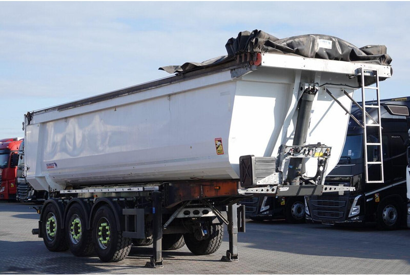 Schmitz Cargobull WYWROTKA 30 m3 / STALOWA / RYNNA WANNA HP / OŚ PODNOSZONAWYWROTK - Tipper semi-trailer: picture 1 Schmitz Cargobull WYWROTKA 30 m3 / STALOWA / RYNNA WANNA HP / OŚ PODNOSZONAWYWROTK - Tipper semi-trailer: picture 1