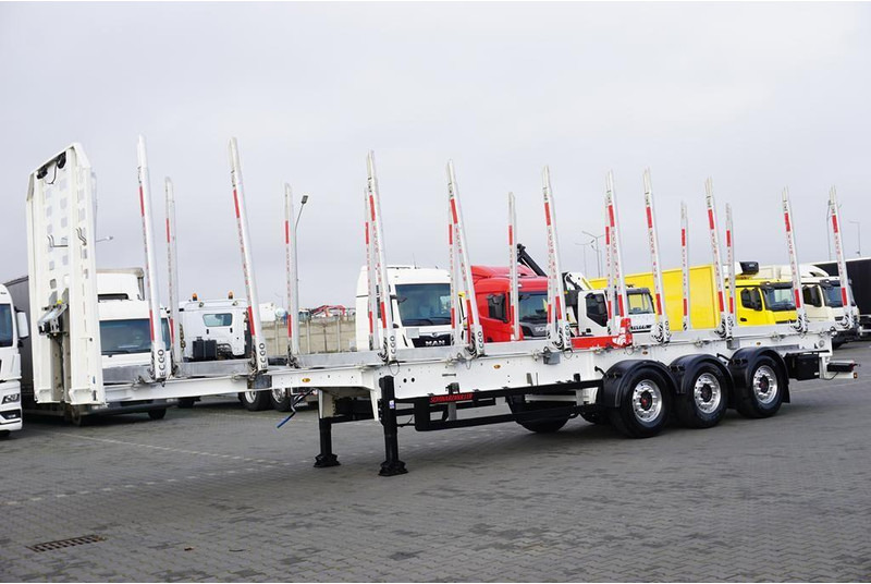 Schwarzmüller / KŁONICOWA / DO DREWNA WAGA 5 700 KG / OŚ PODNOSZONA - Timber trailer: picture 3 Schwarzmüller / KŁONICOWA / DO DREWNA WAGA 5 700 KG / OŚ PODNOSZONA - Timber trailer: picture 3