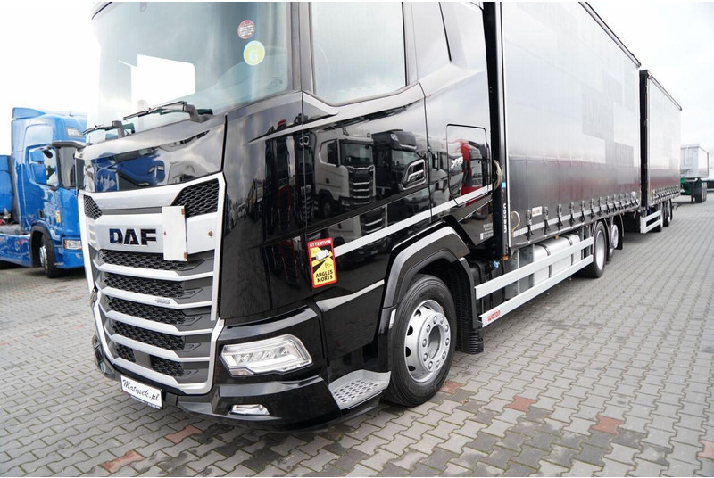 Tractor unit DAF XG 480 / ZESTAW TANDEM / 120 M3 / PRZEJAZDOWY / OŚ PODNOSZONA /: picture 7